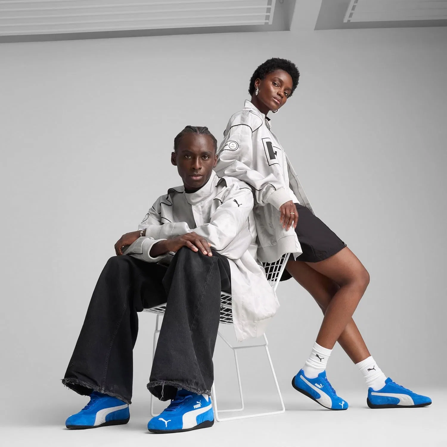 Кроссовки Puma Speedcat DC45 Flat, Blue White — фото 4