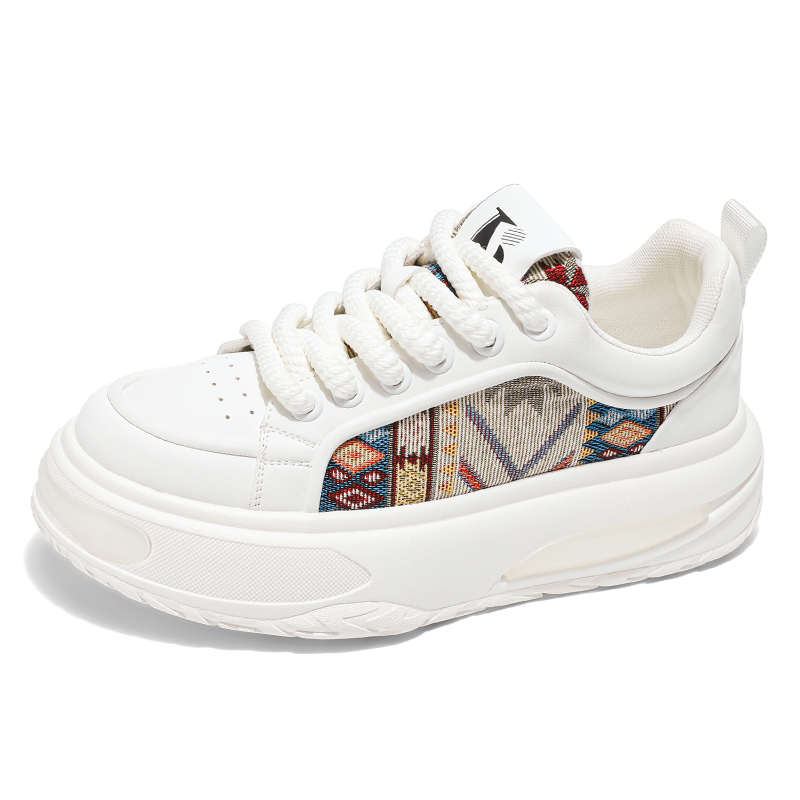 

Низкие, износостойкие, противоскользящие мужские кроссовки TONYBEAR, White Khaki