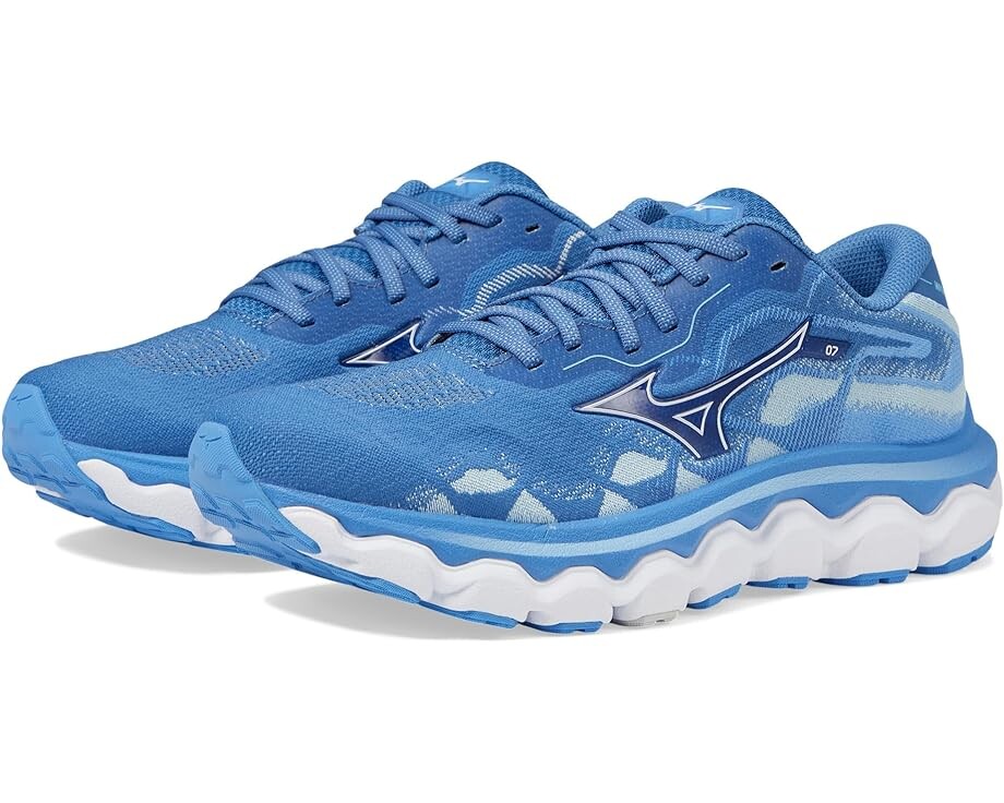 

Кроссовки Mizuno Wave Horizon 7, цвет Federal Blue/White
