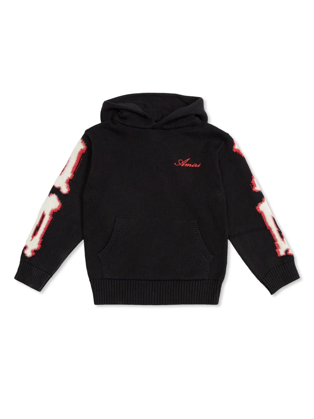 

Худи с вышитым логотипом AMIRI KIDS, черный