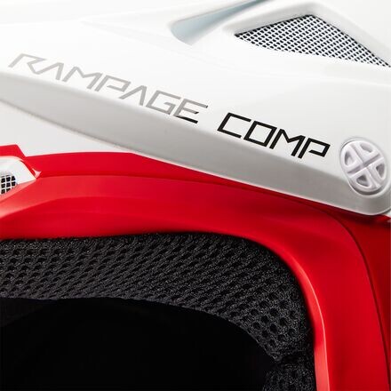 

Шлем Rampage Comp Fox Racing, белый