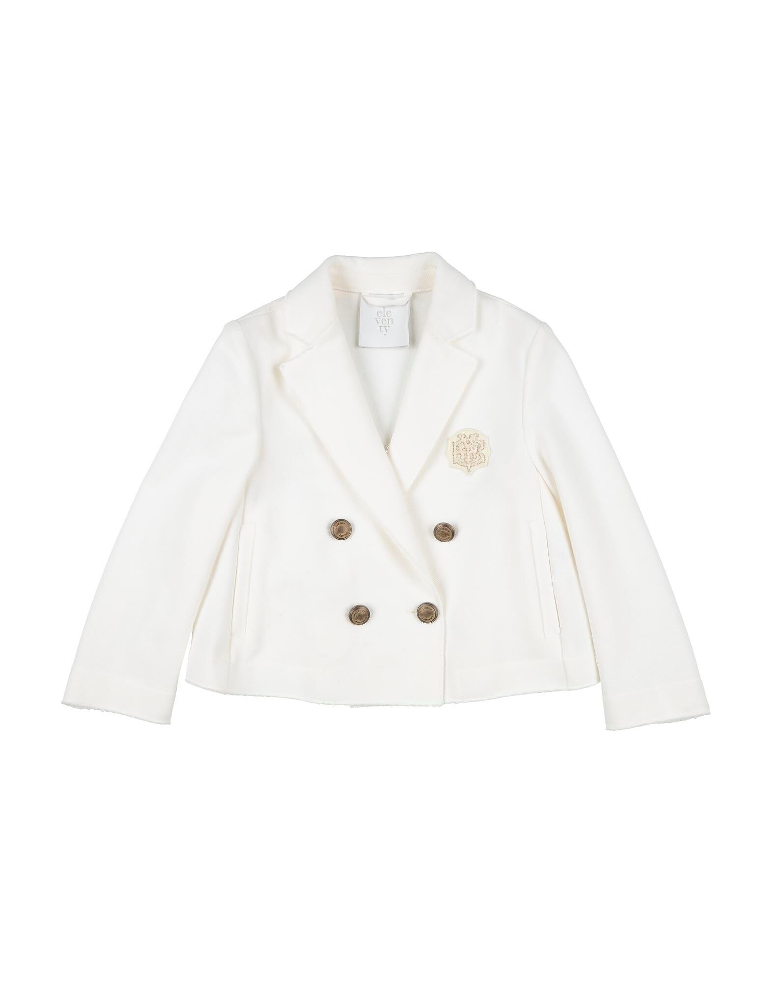 

Блейзер для девочек Eleventy, белый