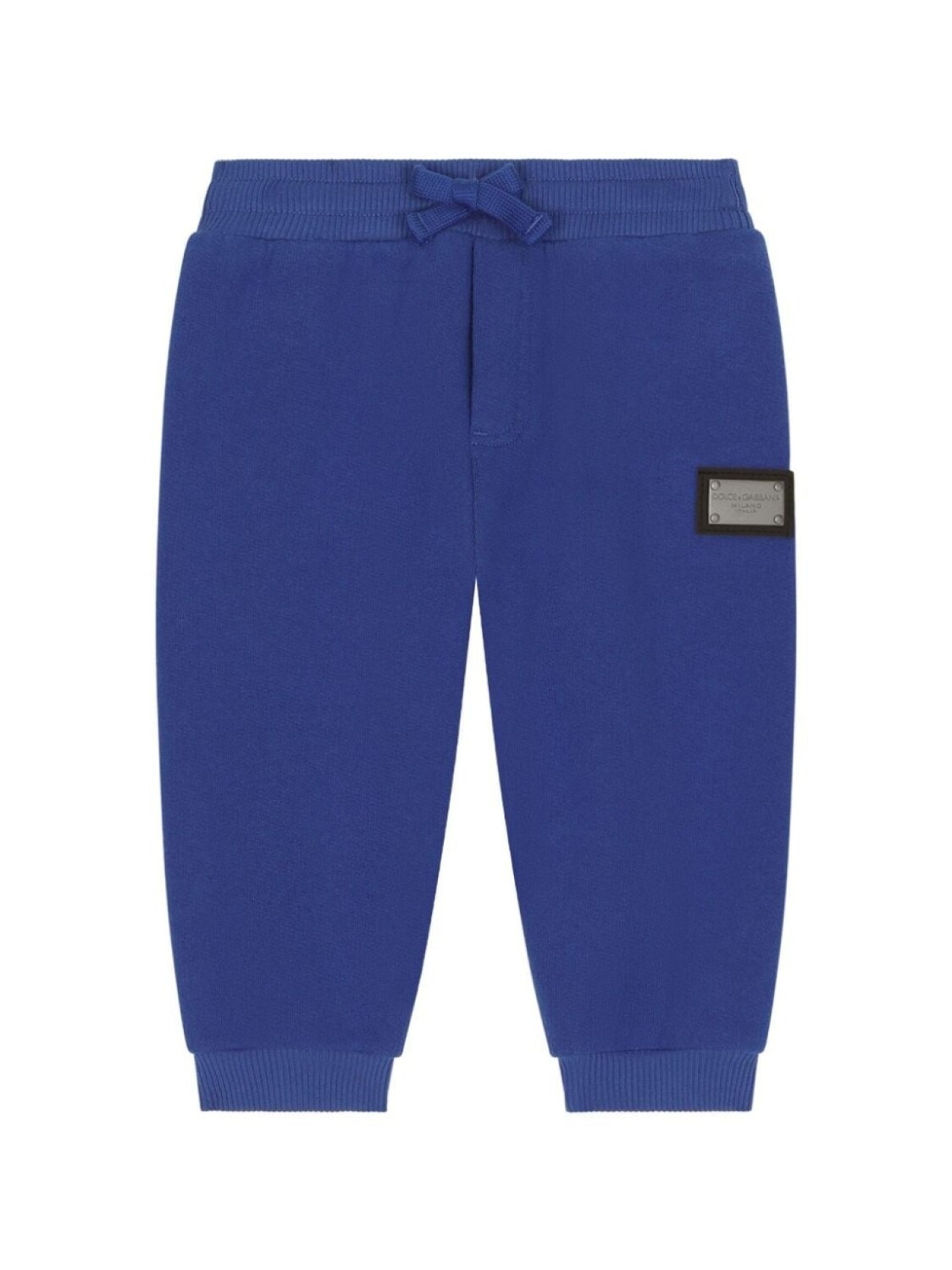

Спортивные брюки с логотипом Dolce & Gabbana Kids, синий