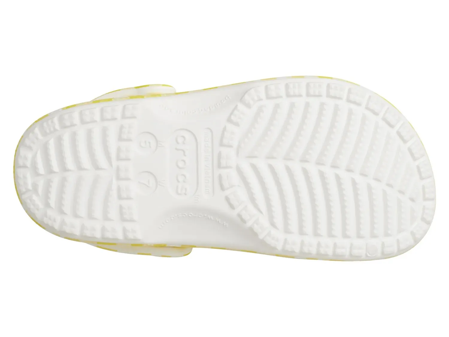 Crocs Classic Clog - женские, желтые — фото 4