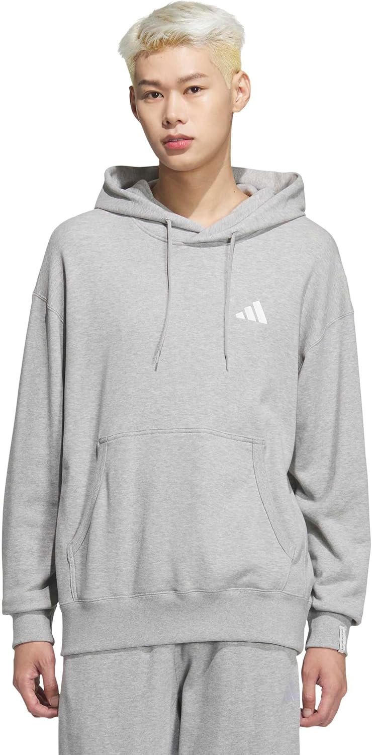 

Толстовка с капюшоном ESS+ SL JUP93, мужская Adidas, серый