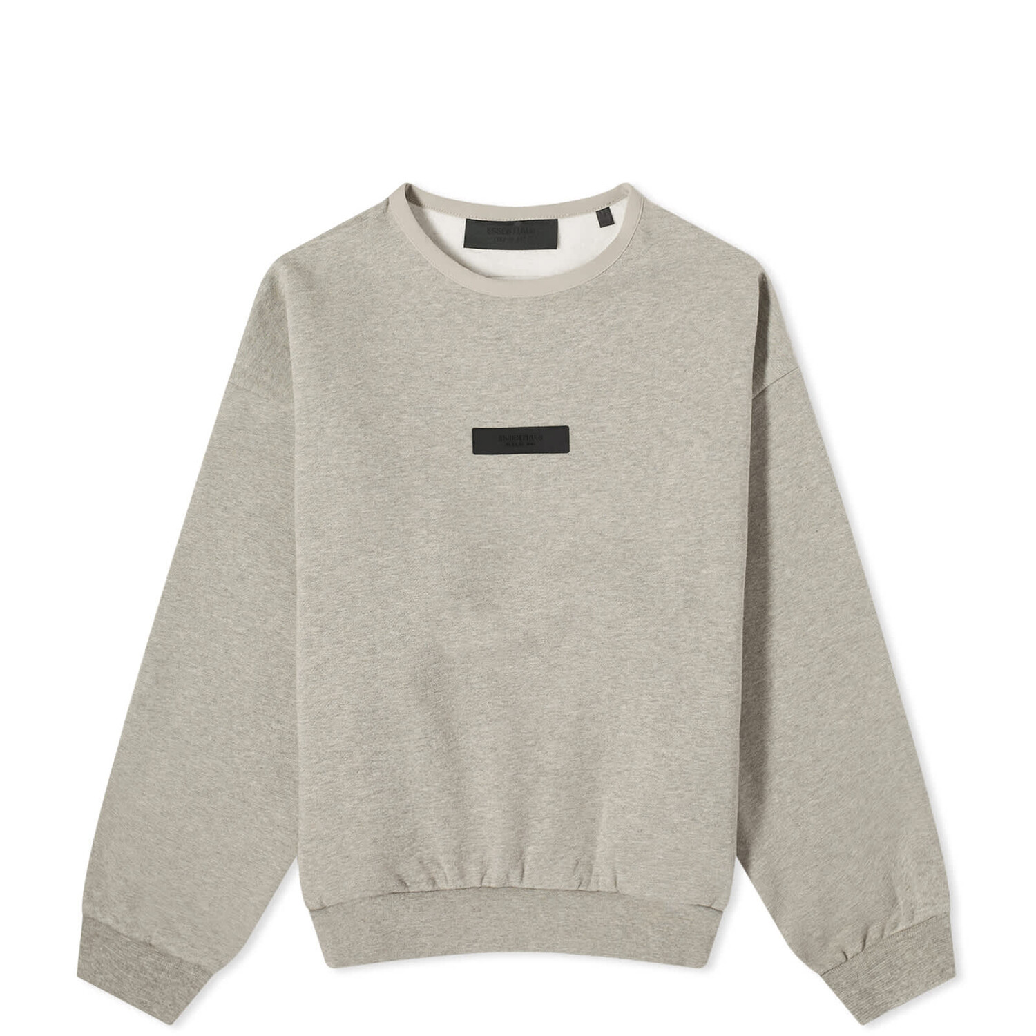 

Толстовка Fear Of God Essentials Spring Kids Tab, цвет Dark Heather Oatmeal