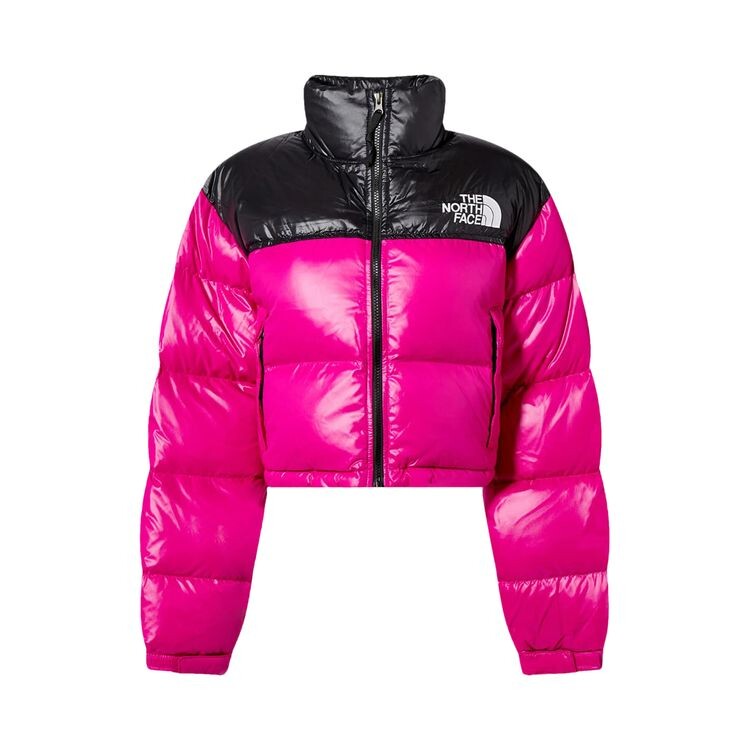 

Куртка The North Face Nuptse Short Jacket Fuchsia Pink, розовый