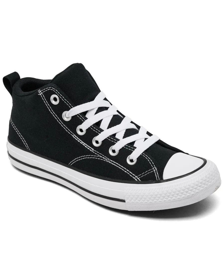 Детские кроссовки Chuck Taylor All Star Malden Street Casual от Finish Line Converse, белый/черный