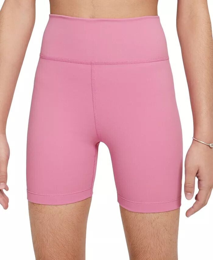 

Шорты для байкеров Big Girls One Dri-FIT 5" Nike, красный
