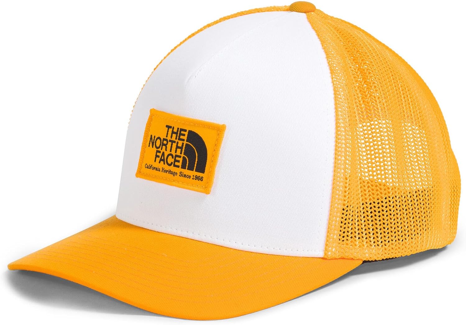 

The North Face Keep It Patched Trucker | Кепка Deep Fit Snapback для мужчин и женщин с дышащими сетчатыми вставками, Summit Gold/Tnf White