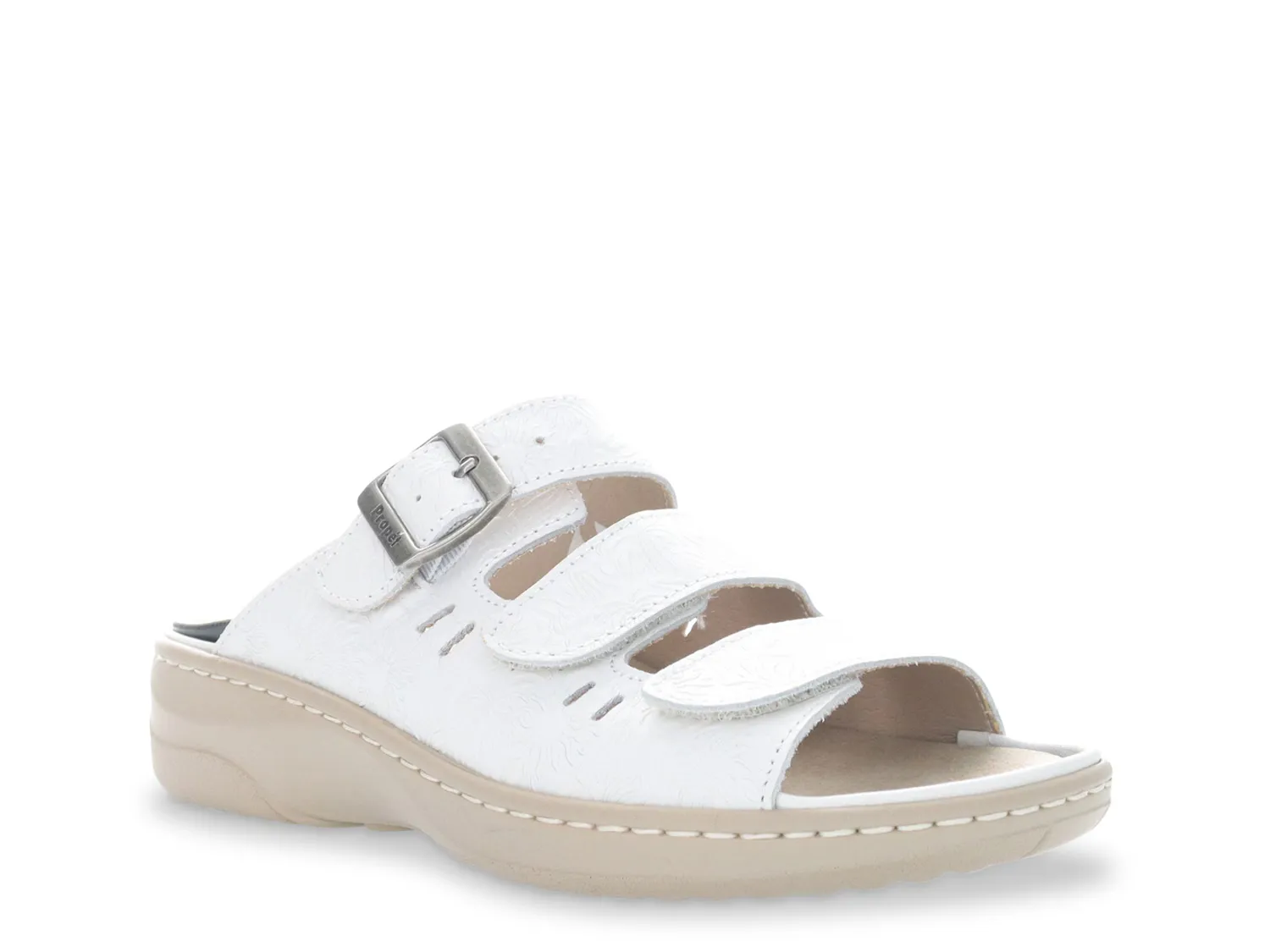 

Сандалии Breezy Walker Slide Sandal Propet, белый
