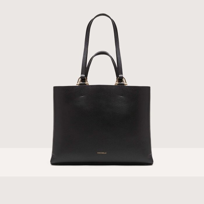 

Сумочка из зернистой кожи Coccinelle HOP ON MEDIUM, черный