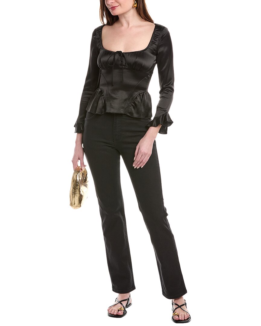 

STAUD x Wrangler Повседневные черные джинсы