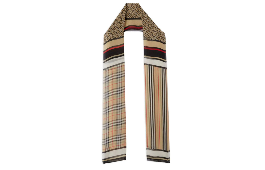 

Шарф мужской Burberry, бежевый