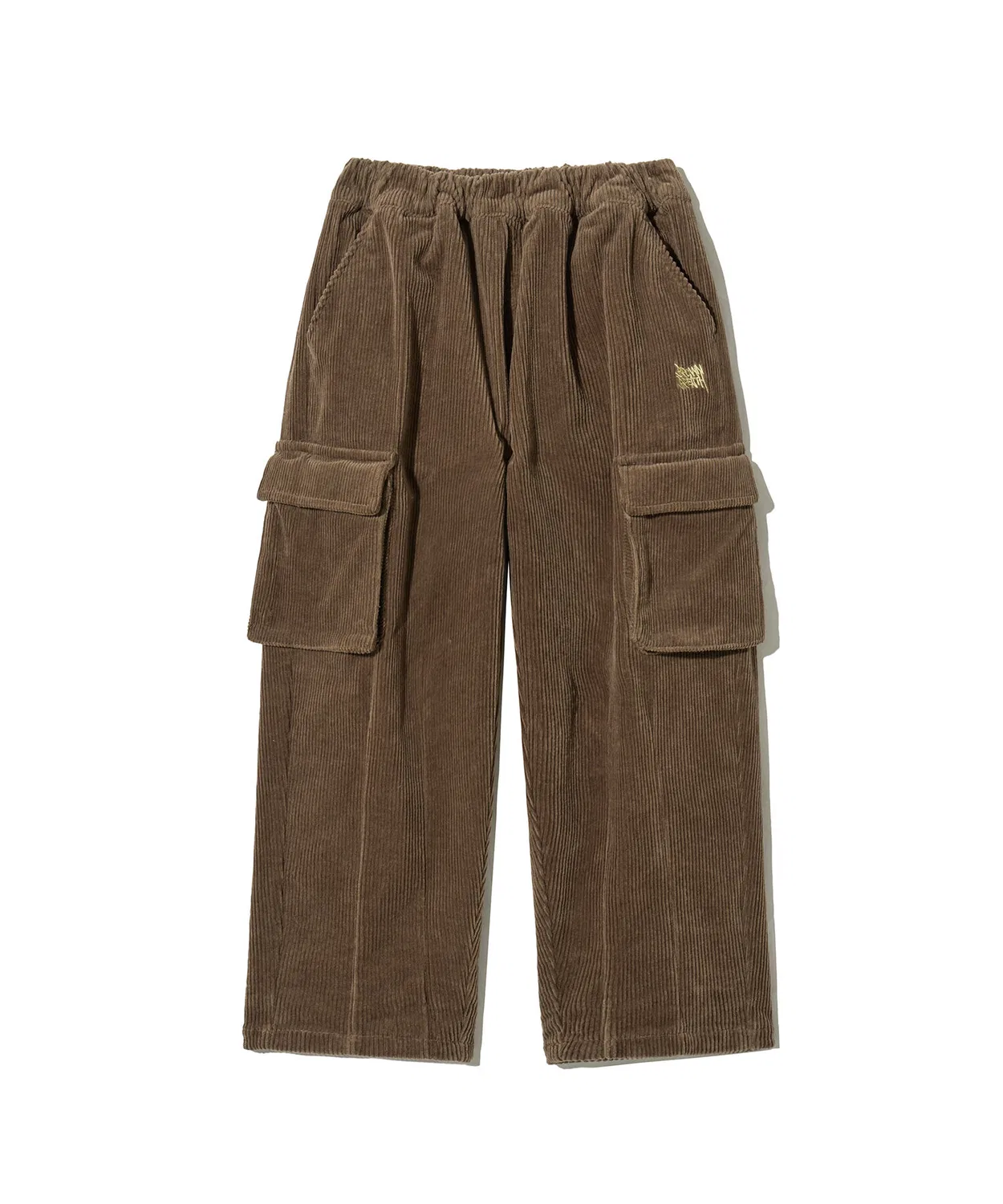 Детские вельветовые брюки коричневые от Brownbreath Kids — фото 2