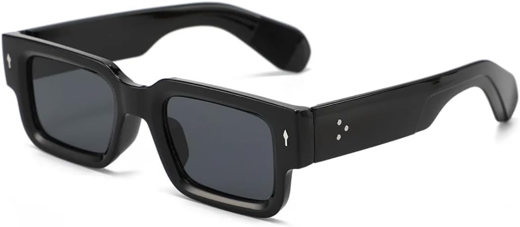 

Солнцезащитные очки с защитой UV400 | Маленькая оправа, линзы конфетного цвета | Для женщин и мужчин, для занятий спортом на открытом воздухе и вождения DSVIGF, Black Gray