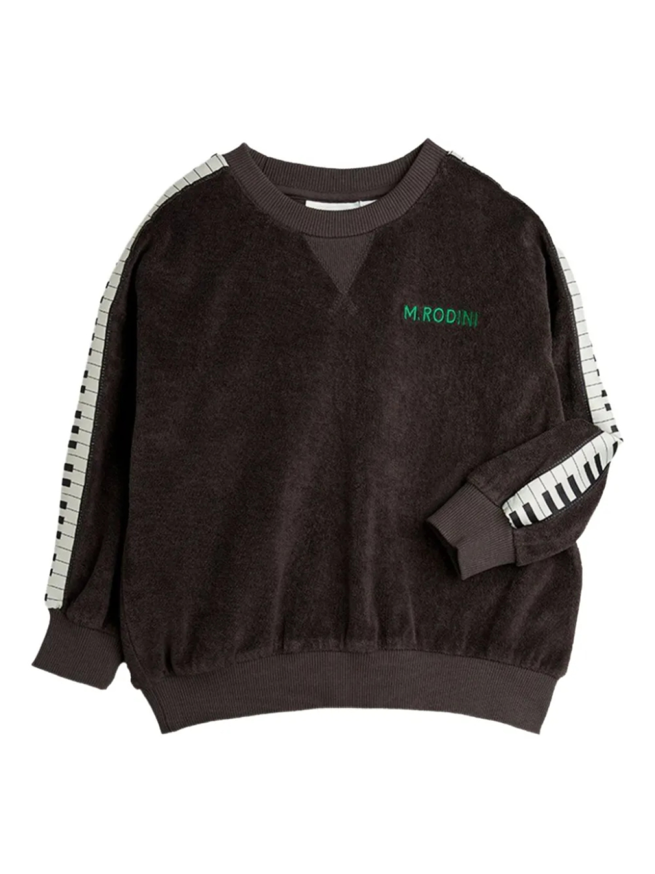 

Толстовка с рукавами Piano Mini Rodini, черный
