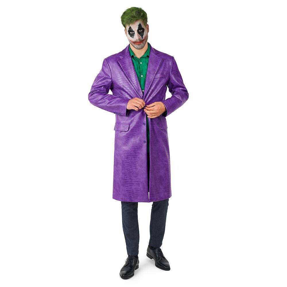 

Мужское пальто Suitmeister DC Comics фиолетовое с Джокером, цвет Joker Coat