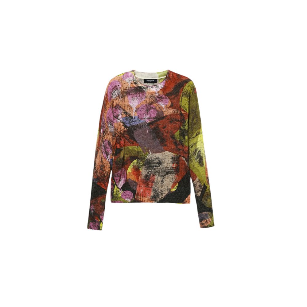 

Оранжевые акриловые топ и футболка Desigual