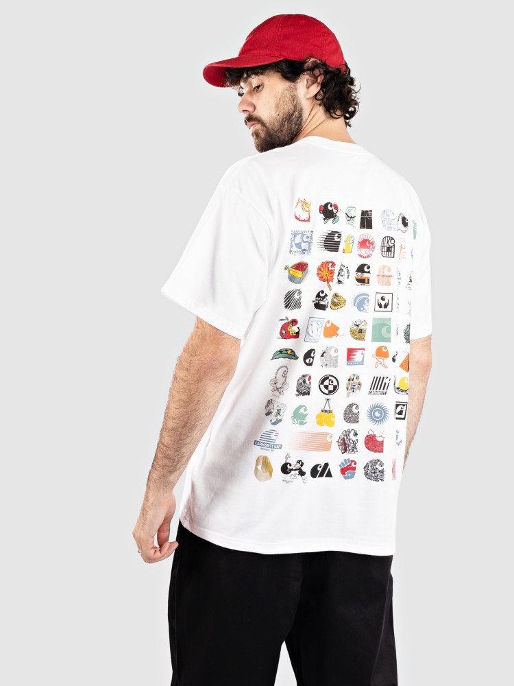 

Футболка Carhartt WIP C Logo Archive T-Shirt, white, Белый, Футболка Carhartt WIP C Logo Archive T-Shirt, white
