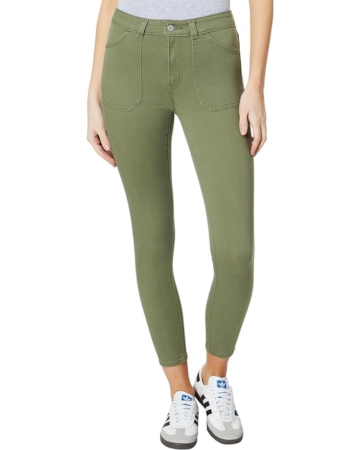 

Джинсы Levi's Womens 721 High-Rise Skinny Utility, цвет Deep Lichen Green