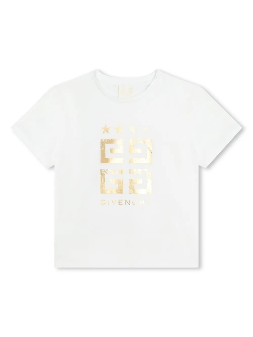 

Футболка с круглым вырезом Givenchy Kids, белый