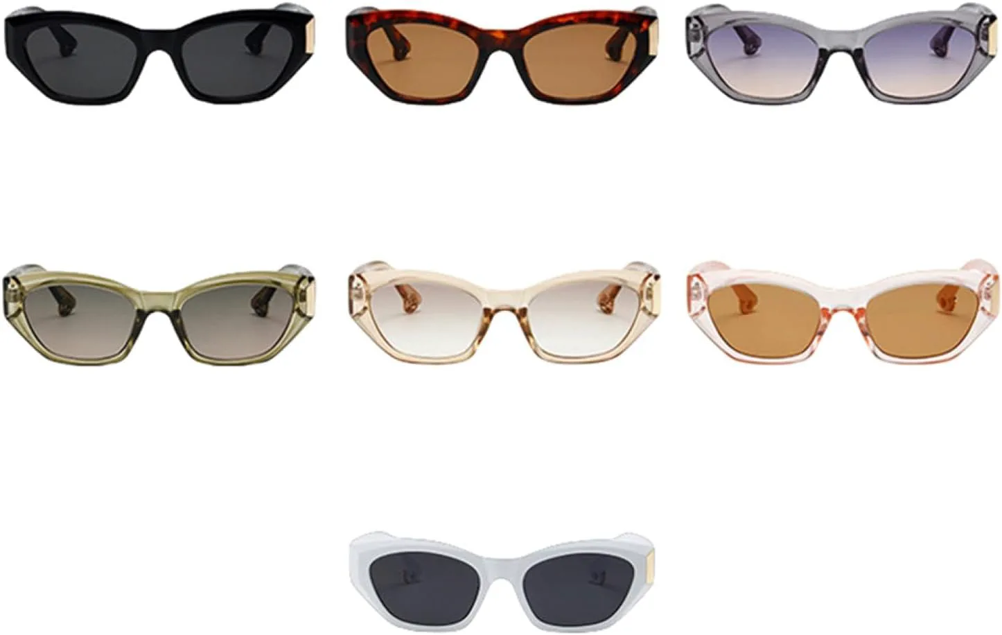 

Солнцезащитные очки в винтажной оправе, модные ретро-очки для женщин, роскошные солнцезащитные очки с защитой от УФ-излучения для мужчин TKKTLLT, Green-greenbrown