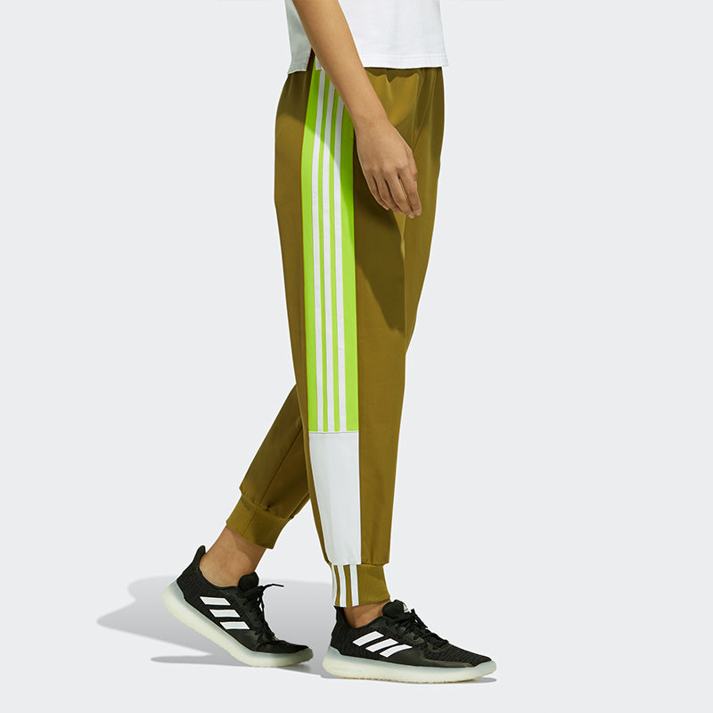 Спортивные брюки (WMNS) adidas Str Pt Cargo Colorblock Training Sports Long Pants/Trousers Brown GP0605 — фото 4