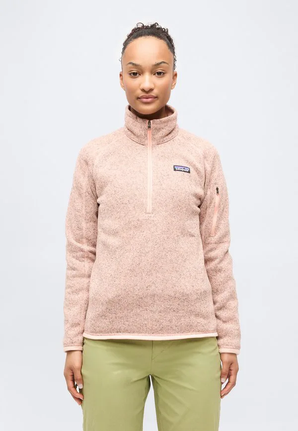 Лучший свитер на молнии, флисовый джемпер Patagonia, Peach Sherbet
