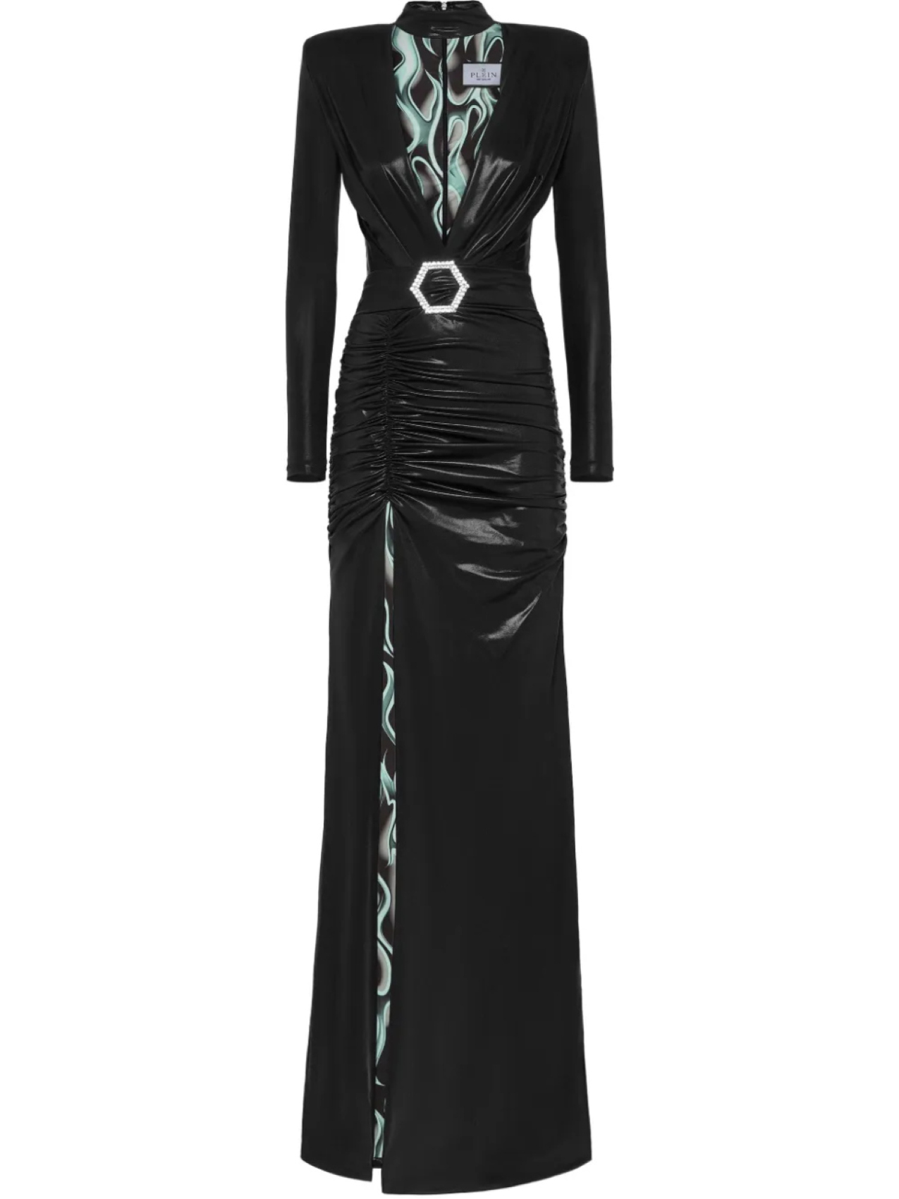 

Платье Philipp Plein Lining Flame, черный