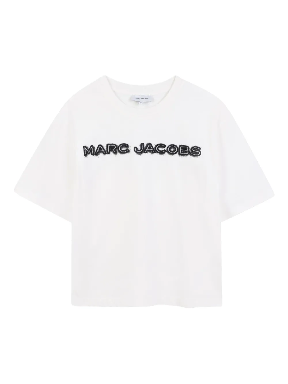 

Футболка с вышитым логотипом Marc Jacobs Kids, белый