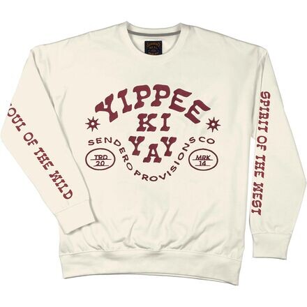 

Толстовка Yippee Ki Yay мужская Sendero Provisions Co., цвет Vintage White