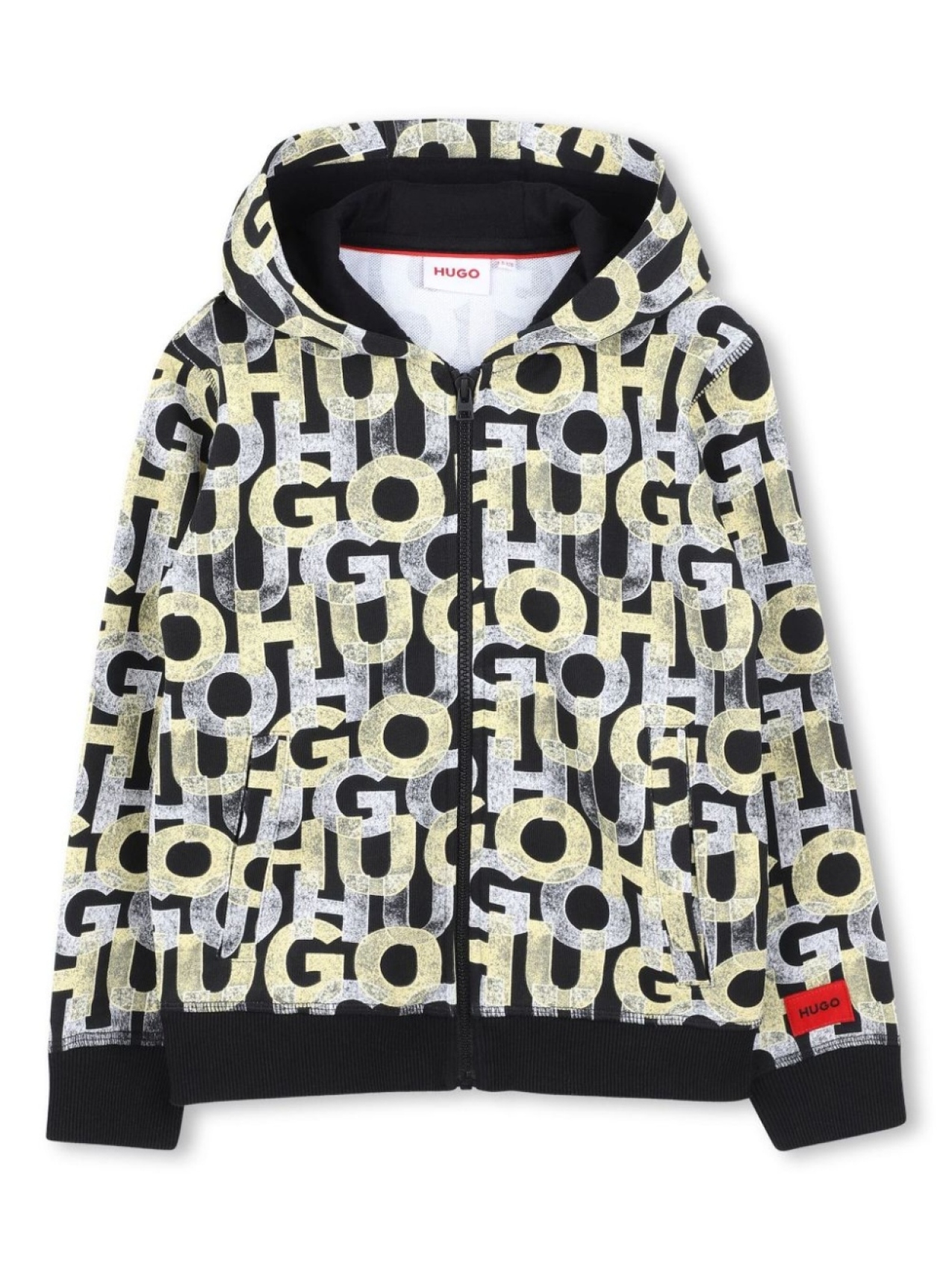 

HUGO KIDS худи с логотипом, черный