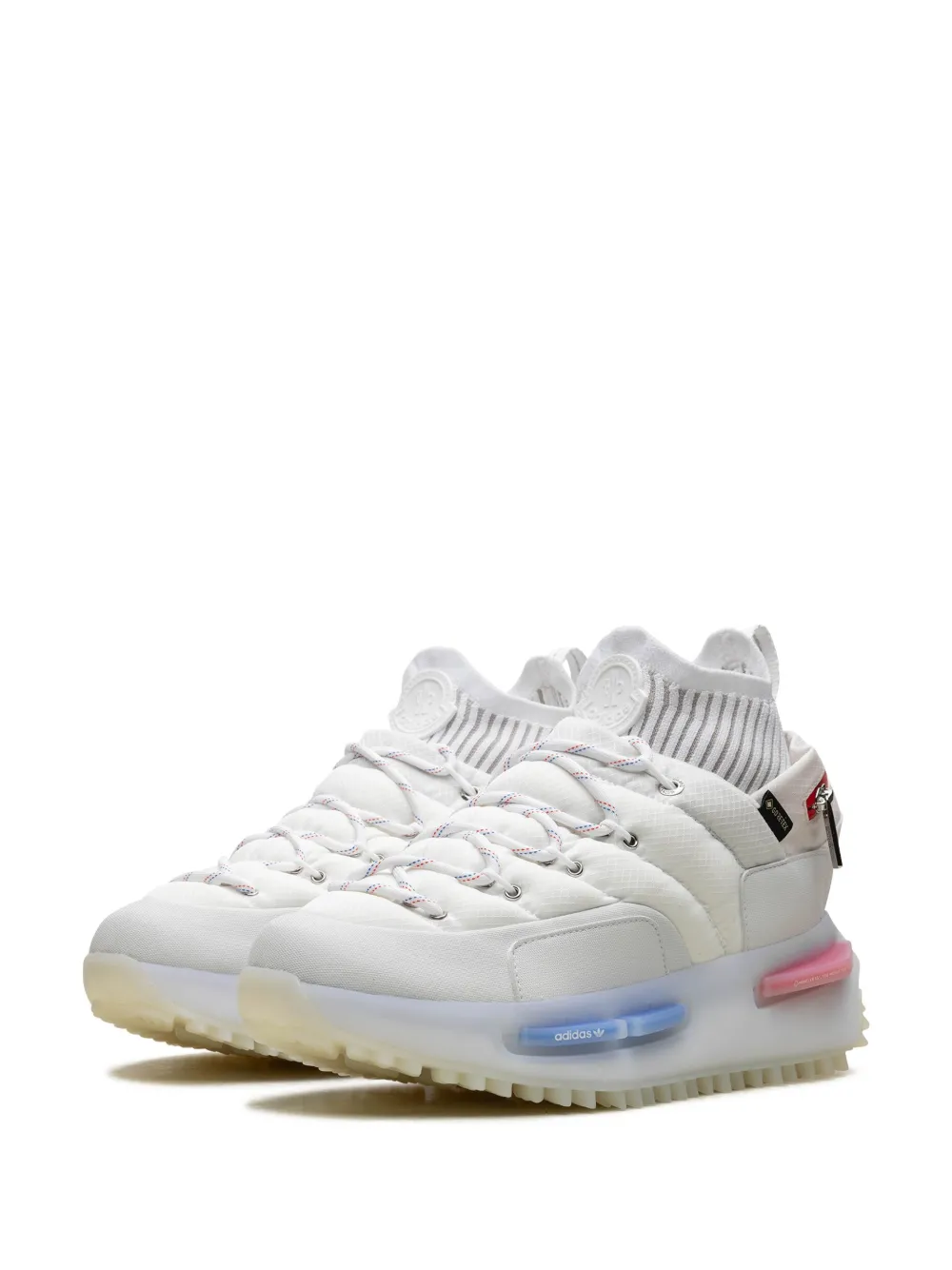 Кроссовки NMD Runner из коллаборации с Moncler adidas, белый — фото 2