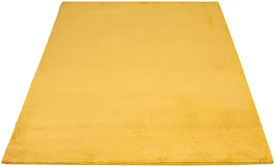 

Ковер Carpet City мохнатый "TOPIA 400", прямоугольный, ковер из искусственного меха с имитацией меха кролика, гостиная, спальня 120х170 см, цвет gelb