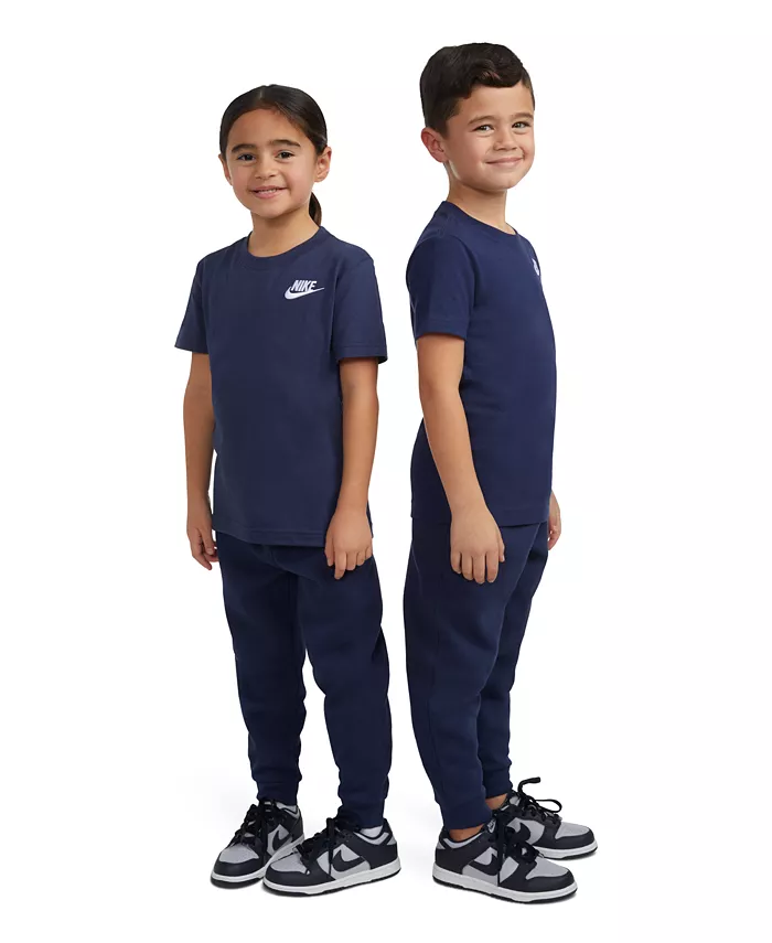 

Футболка с вышивкой Futura для мальчиков Nike, синий