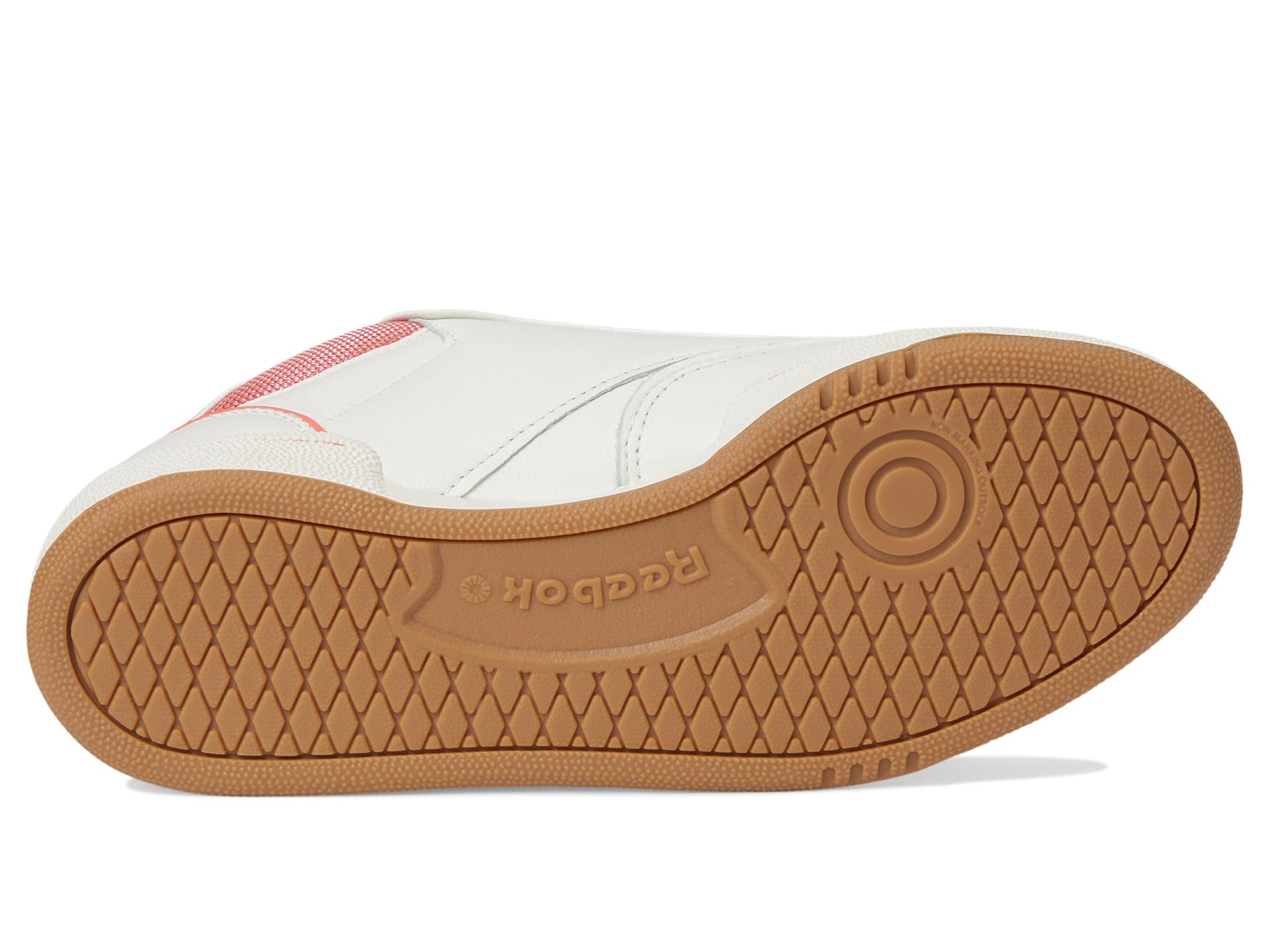 Кроссовки Reebok Lifestyle Club C Bulc Clean Angel Reese, Chalk/Sunset Coral/Chalk — фото 3