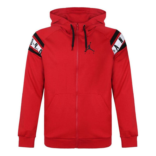 

Куртка Air Jordan Casual Sports Long Sleeves Hooded Jacket Red, красный