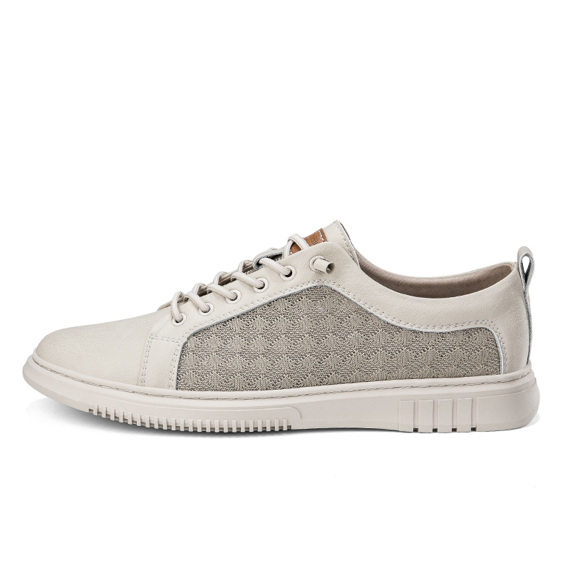 

XIMO BULL Низкие скейтерские кроссовки унисекс бежевые, цвет Beige