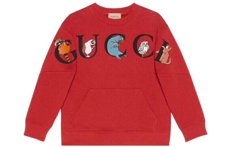 

Детская толстовка Gucci, красный