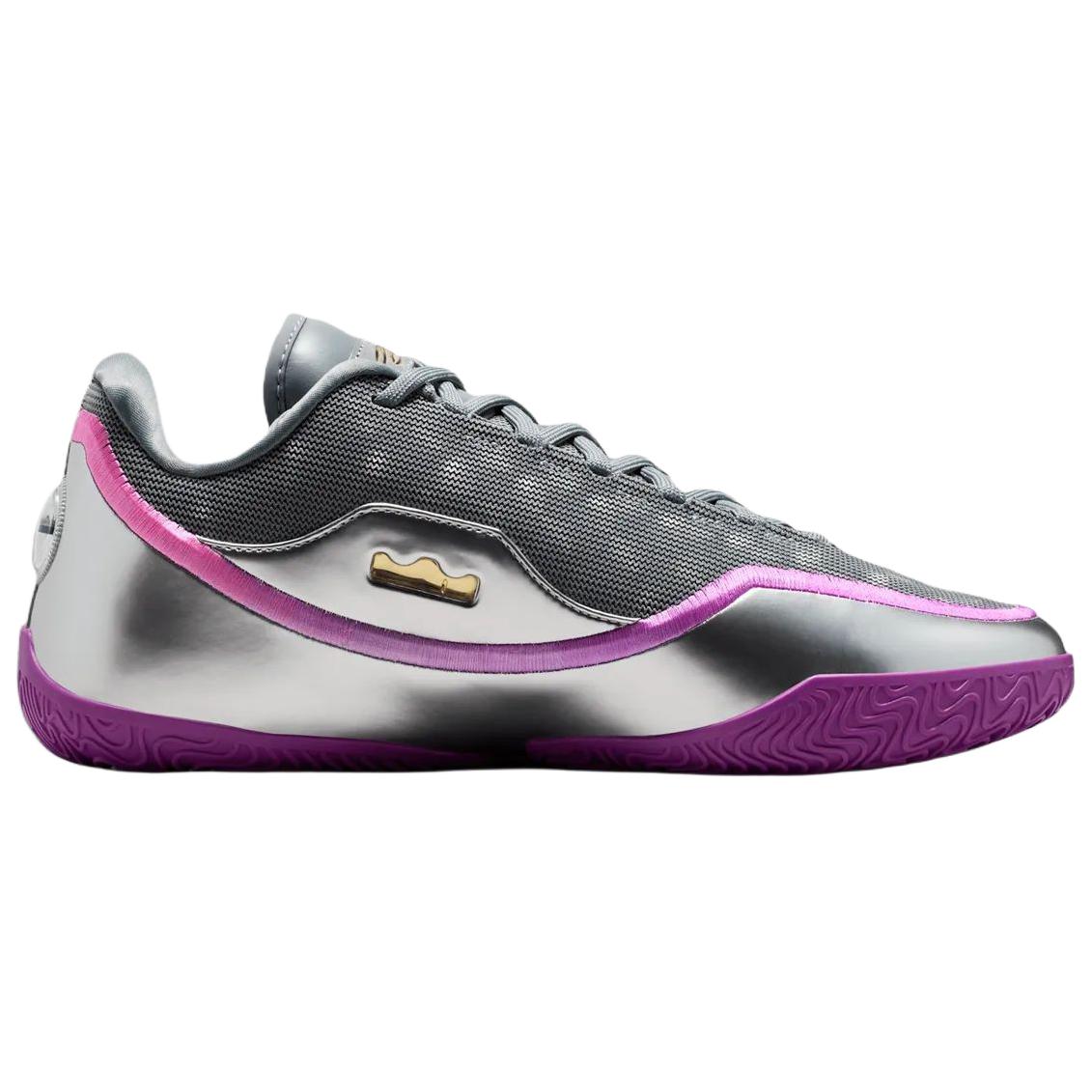 Баскетбольные кроссовки Nike Lebron 23 Grip, мужские, серебристый — фото 3