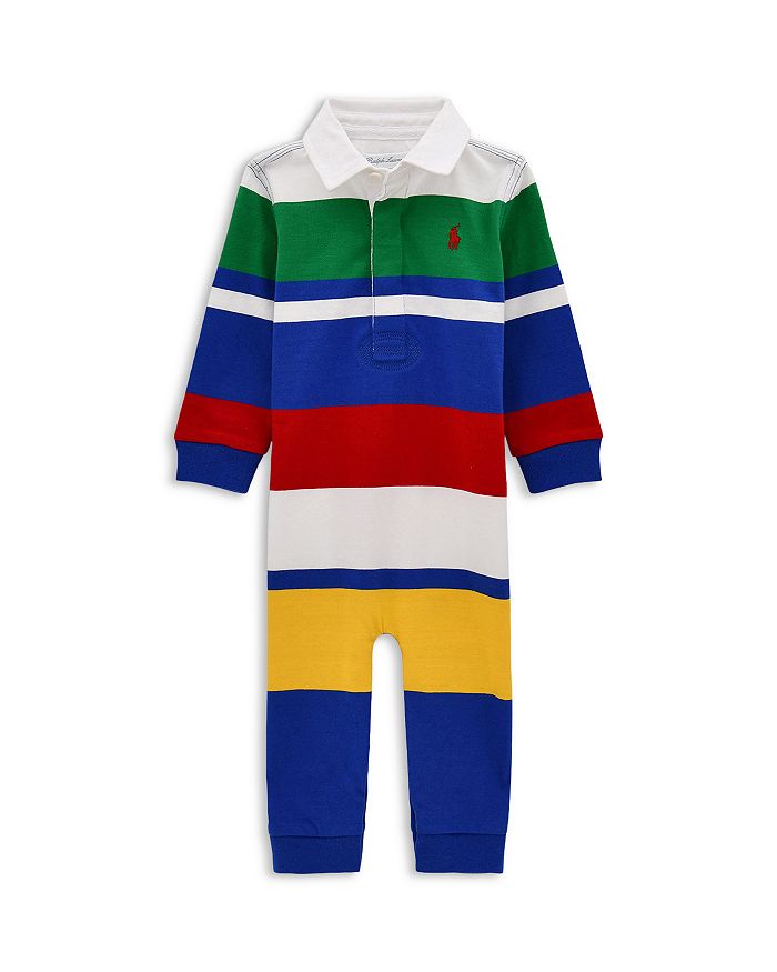 

Комбинезон для регби Polo Boys из хлопка в полоску - для малышей Ralph Lauren, белый