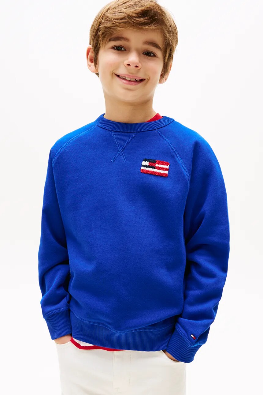 

Детская толстовка Tommy Hilfiger, фиолетовый
