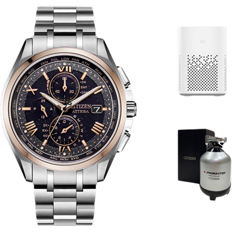 

CITIZEN Часы Airborne Eagle Series Solar Quartz Movement Titanium Strap Watch Unisex Black Dial