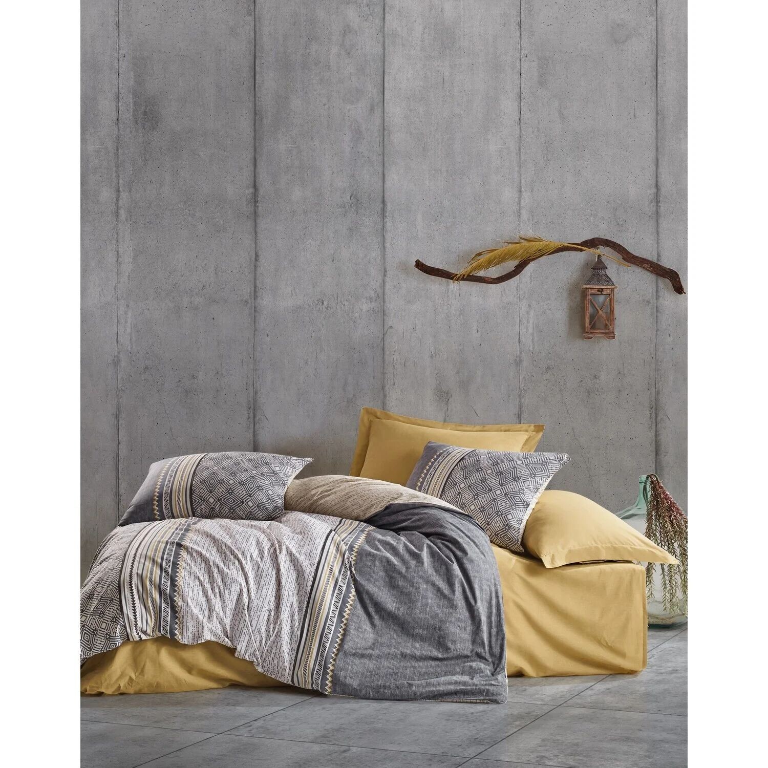 

Комплект постельного белья Cotton Box Toprak Ranforce — Nedra Beige