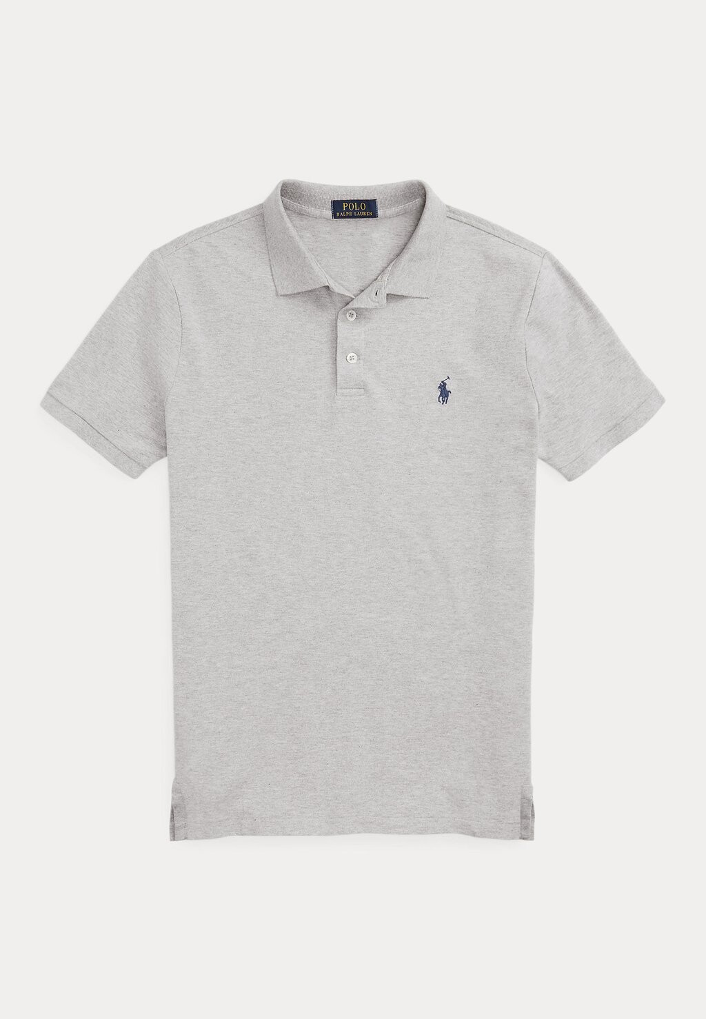 Рубашка поло SHORT SLEEVE Polo Ralph Lauren, светло-серый — фото 2