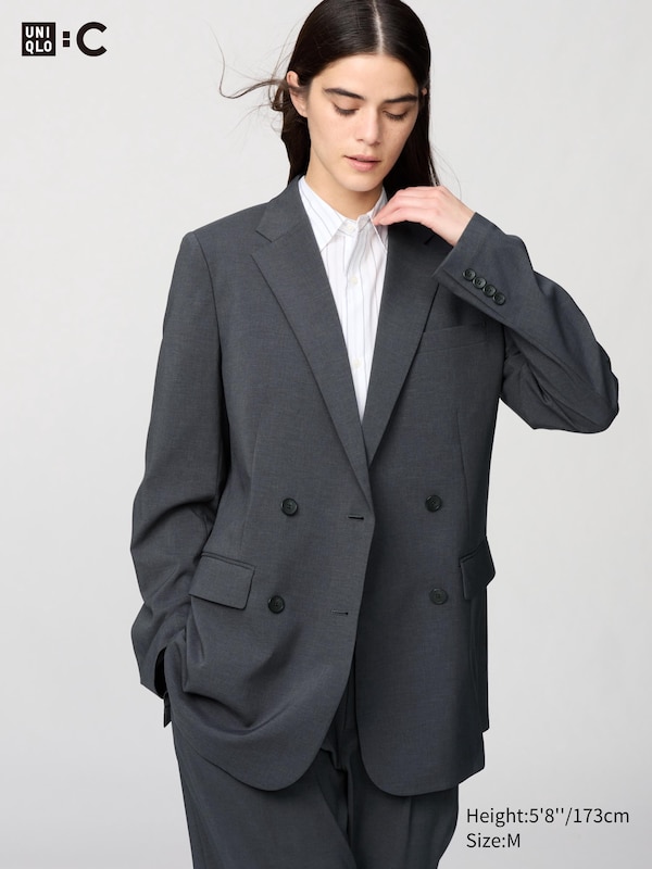 

Куртка свободного покроя Airsense Uniqlo, серый