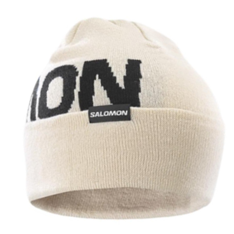 

Salomon Акриловая шапка-бини унисекс, серый и белый