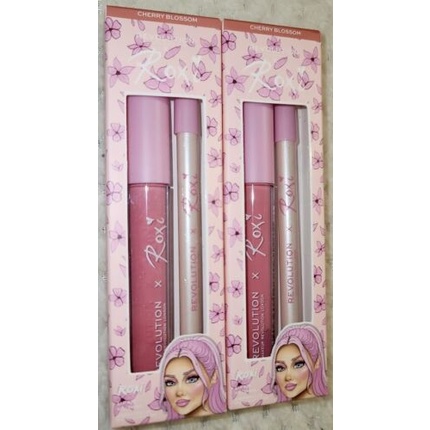

Наборы блесков для губ Roxi x Revolution Beauty Cherry Blossom Lip Kits Limited Edition Makeup Revolution