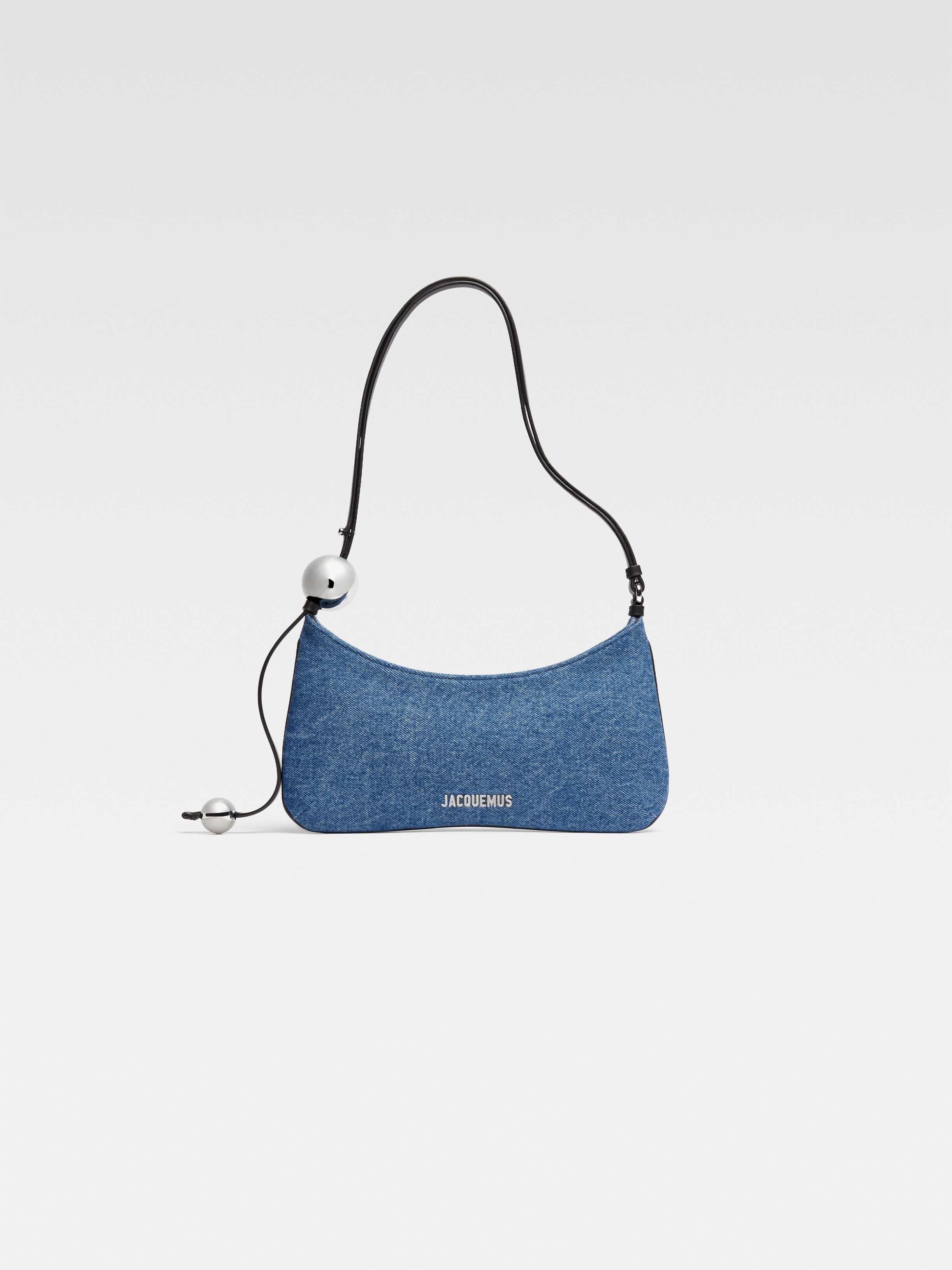

Сумка через плечо с бисером JACQUEMUS The Bisou Perle, синий